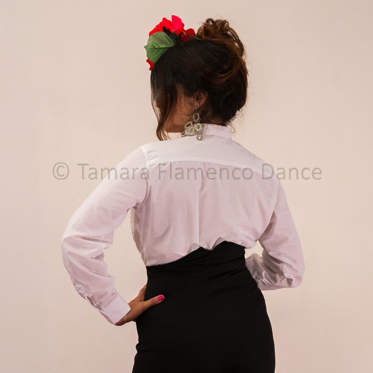 Camisa Jareta Unisex Blanca