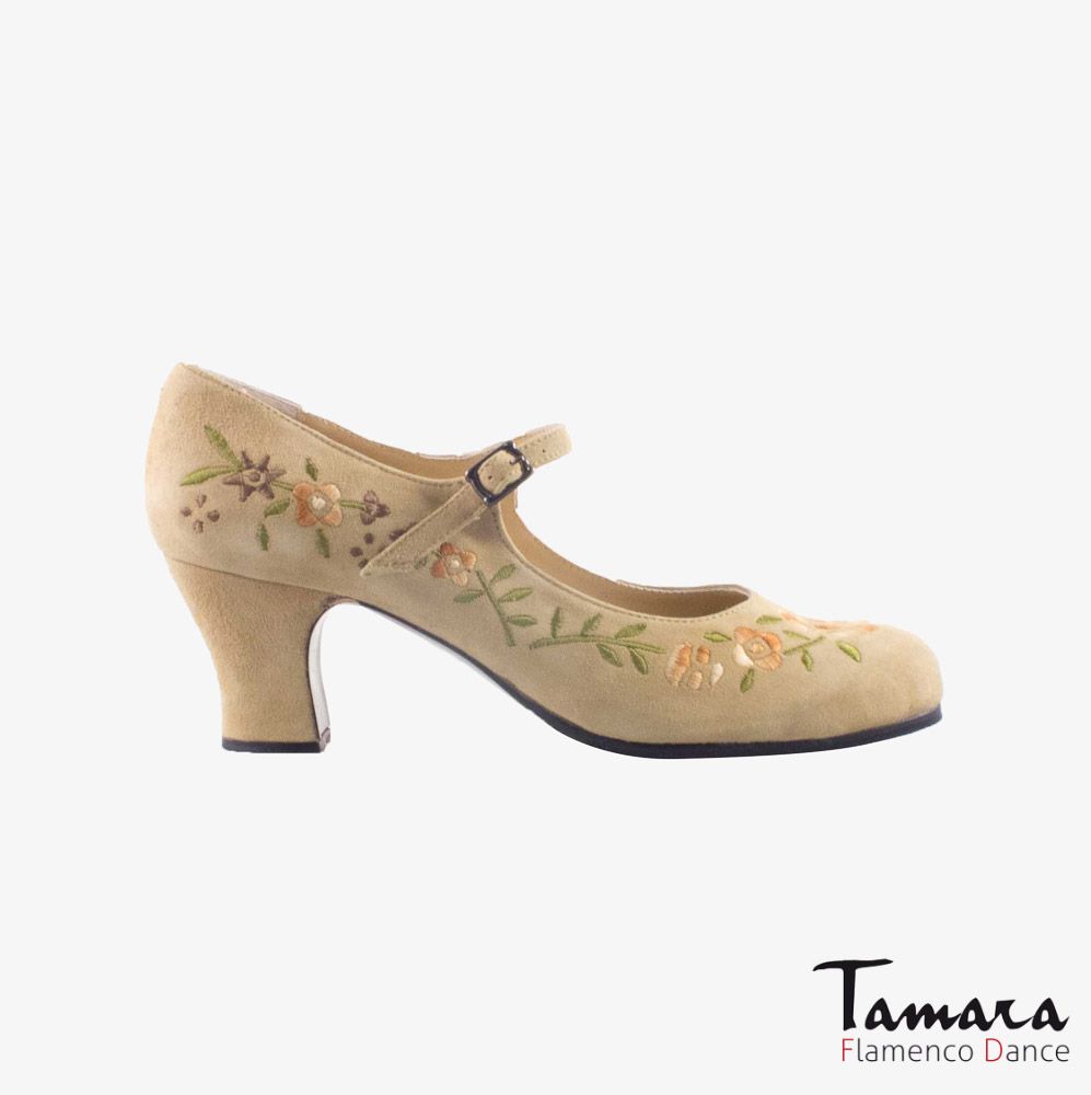 Zapatos de flamenco Bordado Correa I