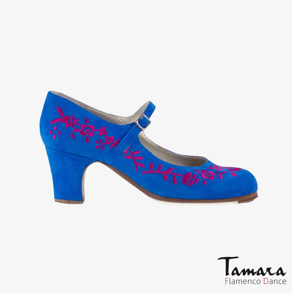 Zapatos de flamenco Bordado Correa I