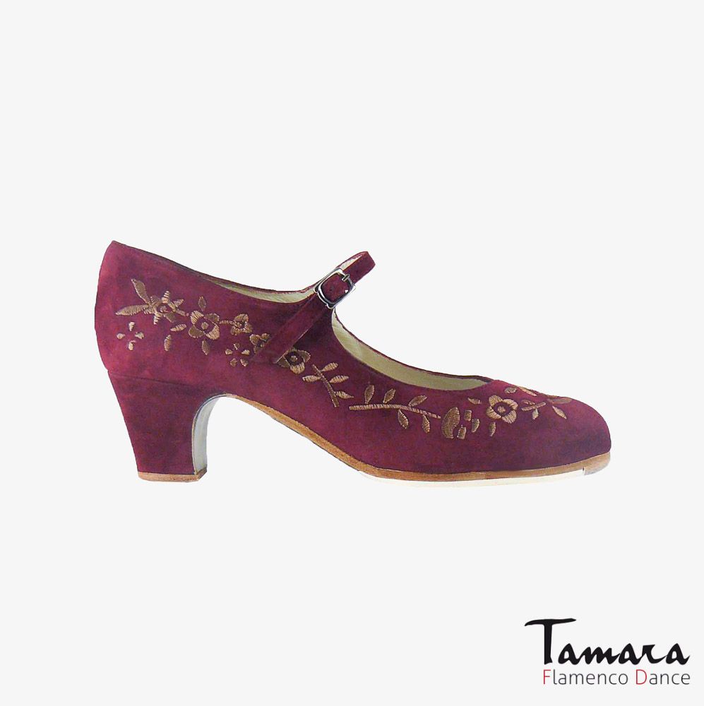 Zapatos de flamenco Bordado Correa I