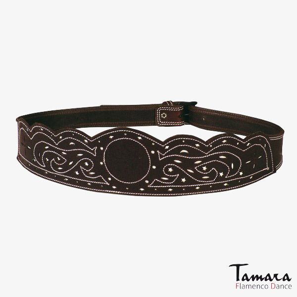 Cinturon de piel Ondas L