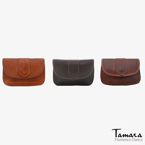 Bolso/Bandolera Rociero de cuero Diseño 3