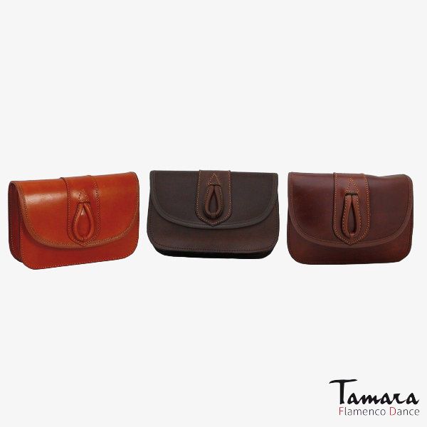 Bolso/Bandolera Rociero de cuero Diseño 4