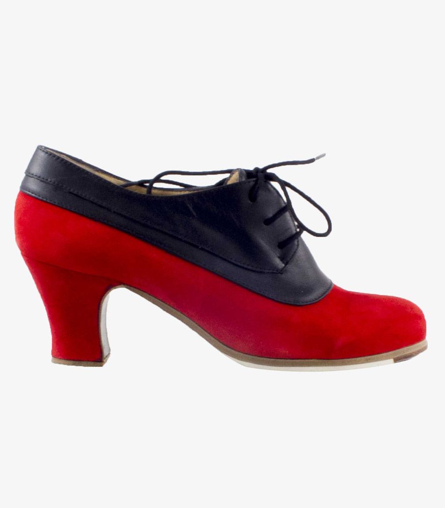 Zapatos de flamenco Blucher Tricolor
