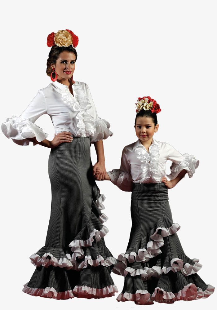 Camisa Blusa flamenca con volantes Tablao