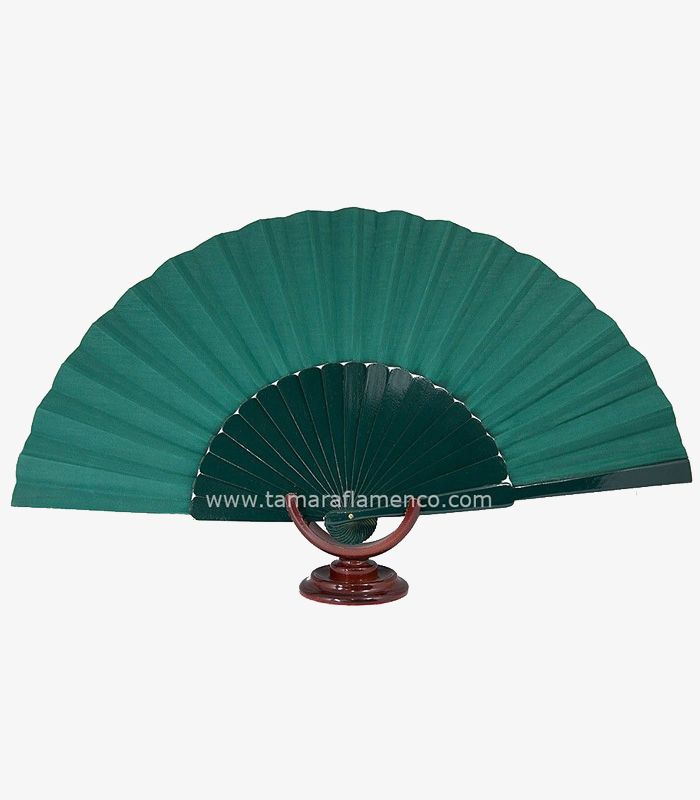 Abanico Pericón (30,5 cm) Verde Botella
