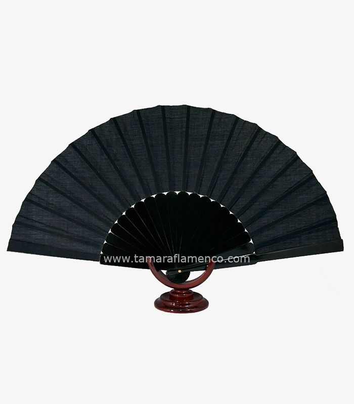 Abanico Pericón (30,5 cm) Negro