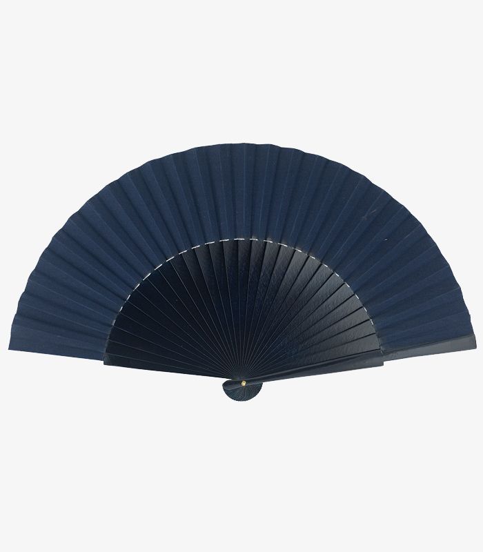 Abanico Medio Pericón (27 cm) Azul Marino