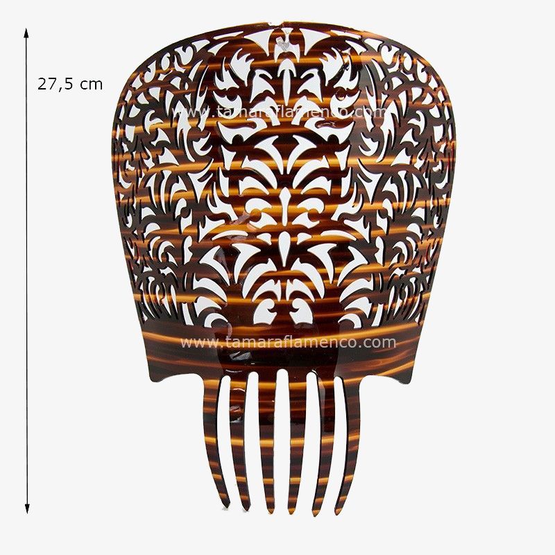 Peina de mantilla 04 - 27.5 cm Nacar Clasico