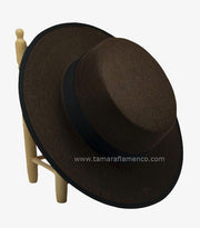 Sombrero Cordobes Marron/Gris Marron