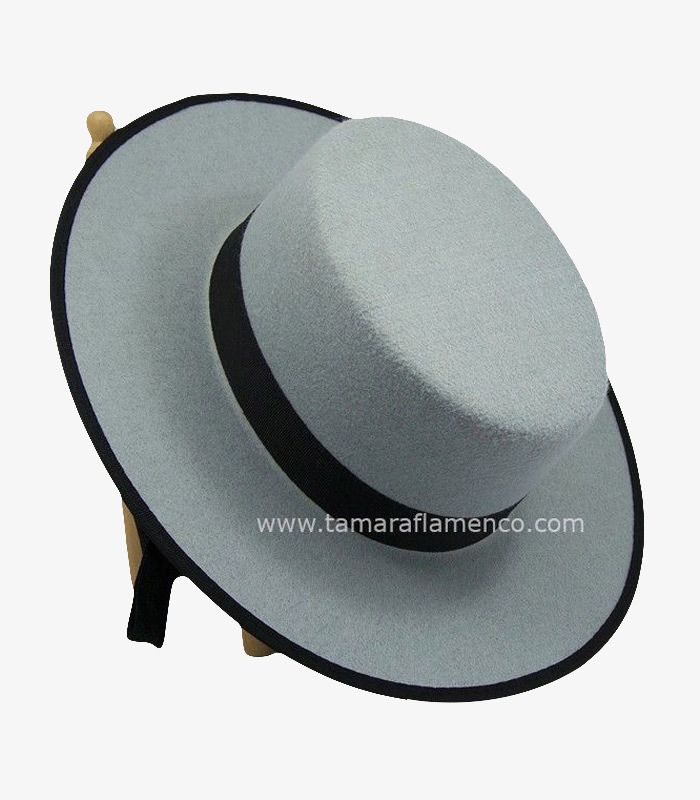 Sombrero Cordobes Marron/Gris Gris