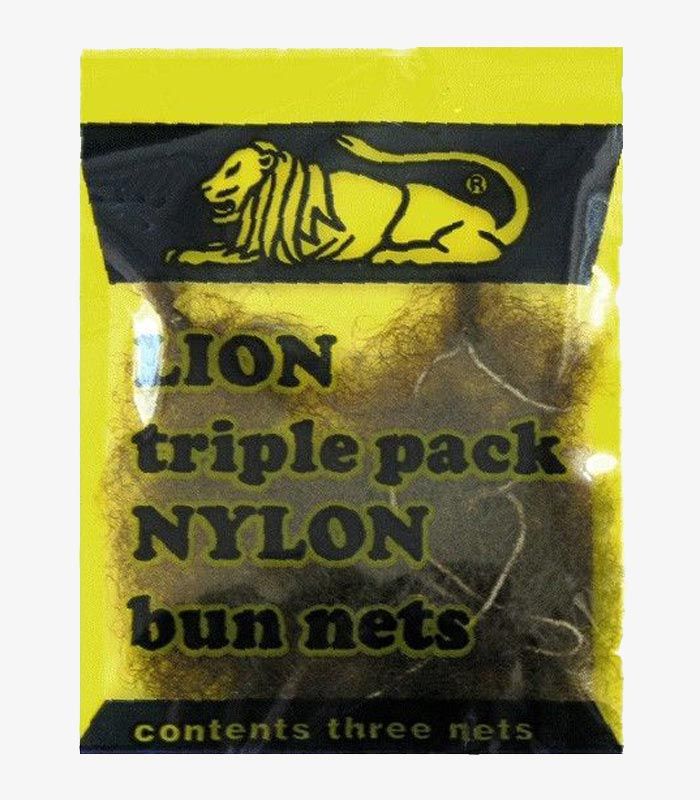 Red invisible para moño (3 UND) Marron Nogal