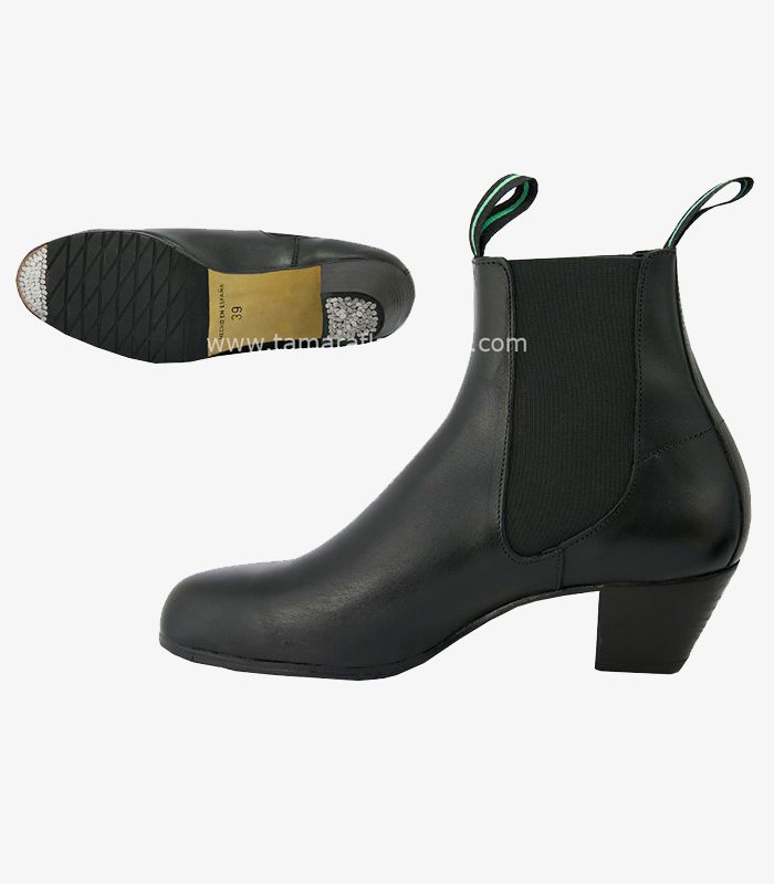Botas flamenco Semi Profesional - TAMARA Negro