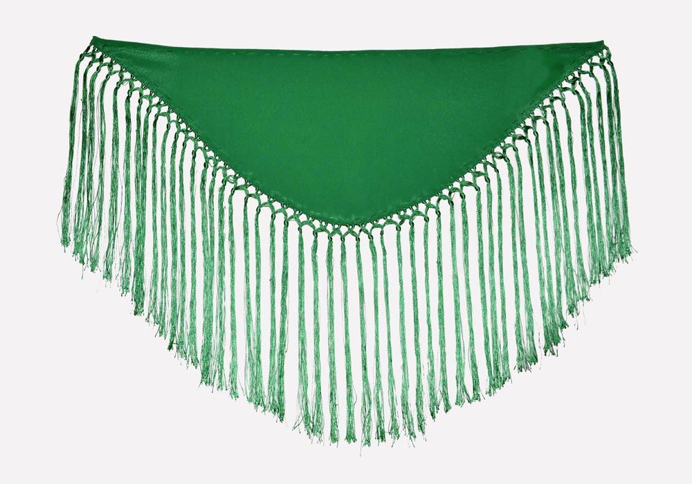 Mantoncillo niña - Crep (55-60 cm) Verde Andalucia