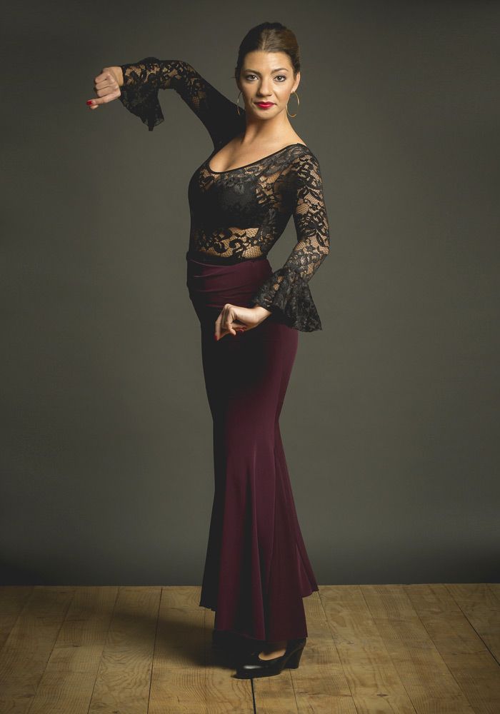 Falda flamenco Mirella - Punto elástico