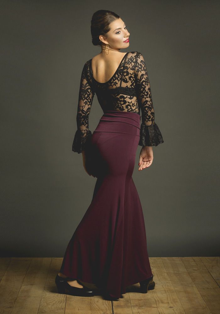 Falda flamenco Mirella - Punto elástico