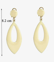 Pendientes Diseño 9 - Metal Naranja