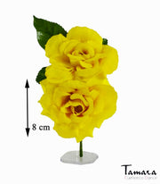 Flores de flamenca Isabel - 8 cm