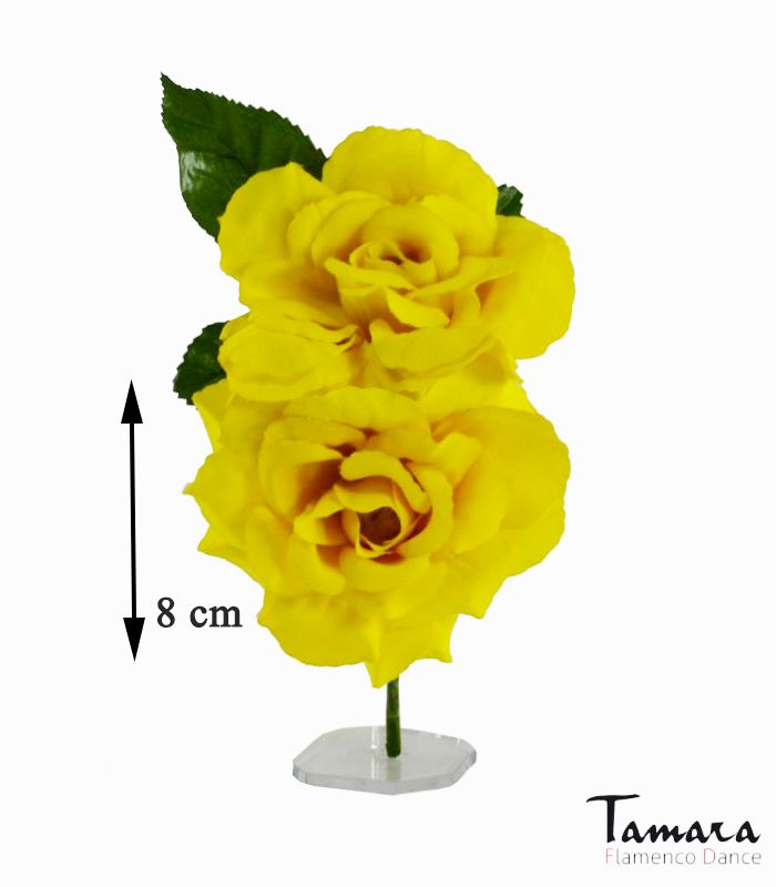 Flores de flamenca Isabel - 8 cm