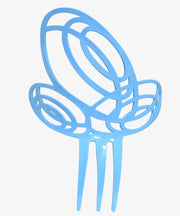 Peina flamenco Azalea - Acetato 13 cm Verde Andalucia