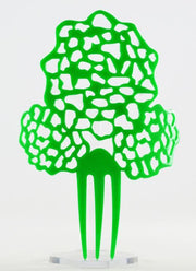 Peina flamenco Clavel - Acetato 14 cm