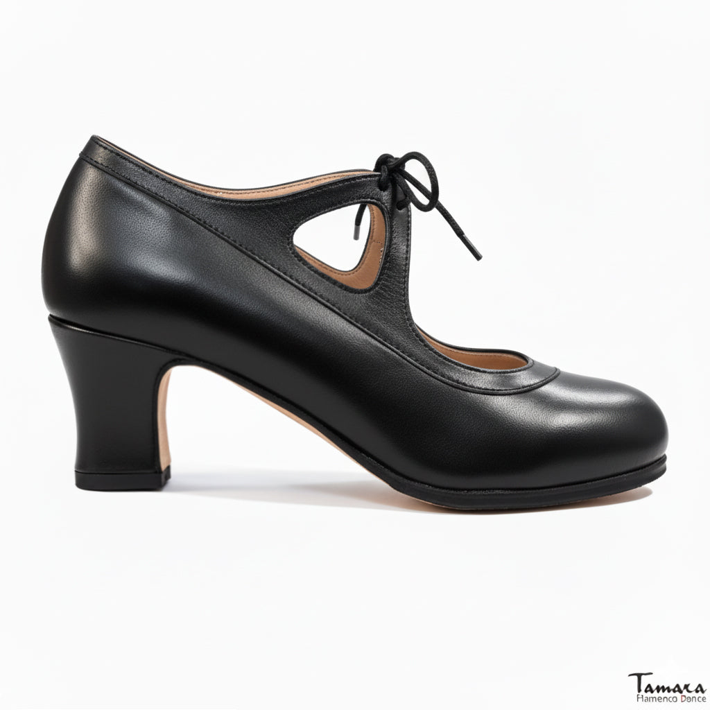 Zapatos de flamenco Buleria Negro