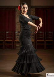 Falda flamenco con flecos Garrotin