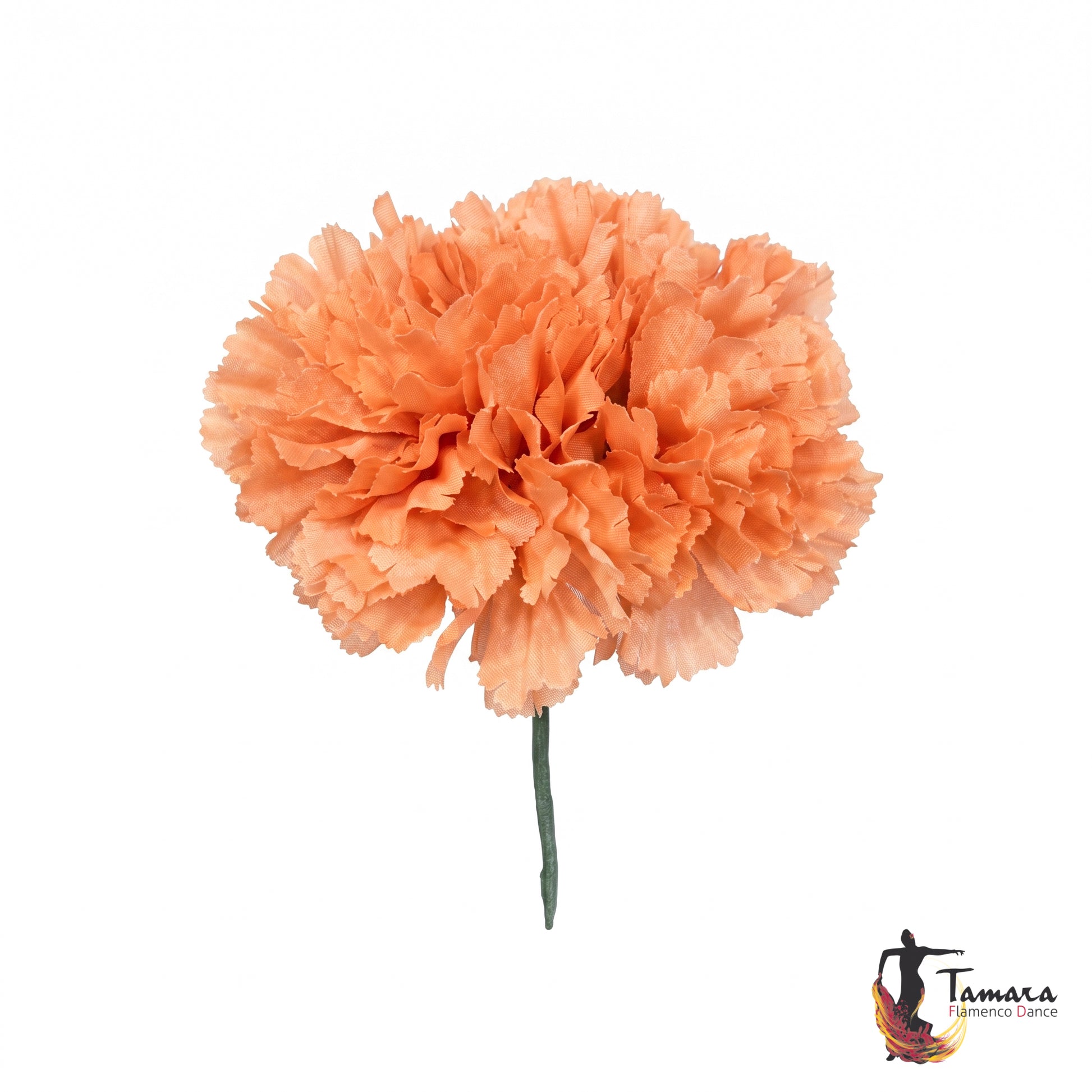 Ramillete 4 claveles Flamenca Salmon