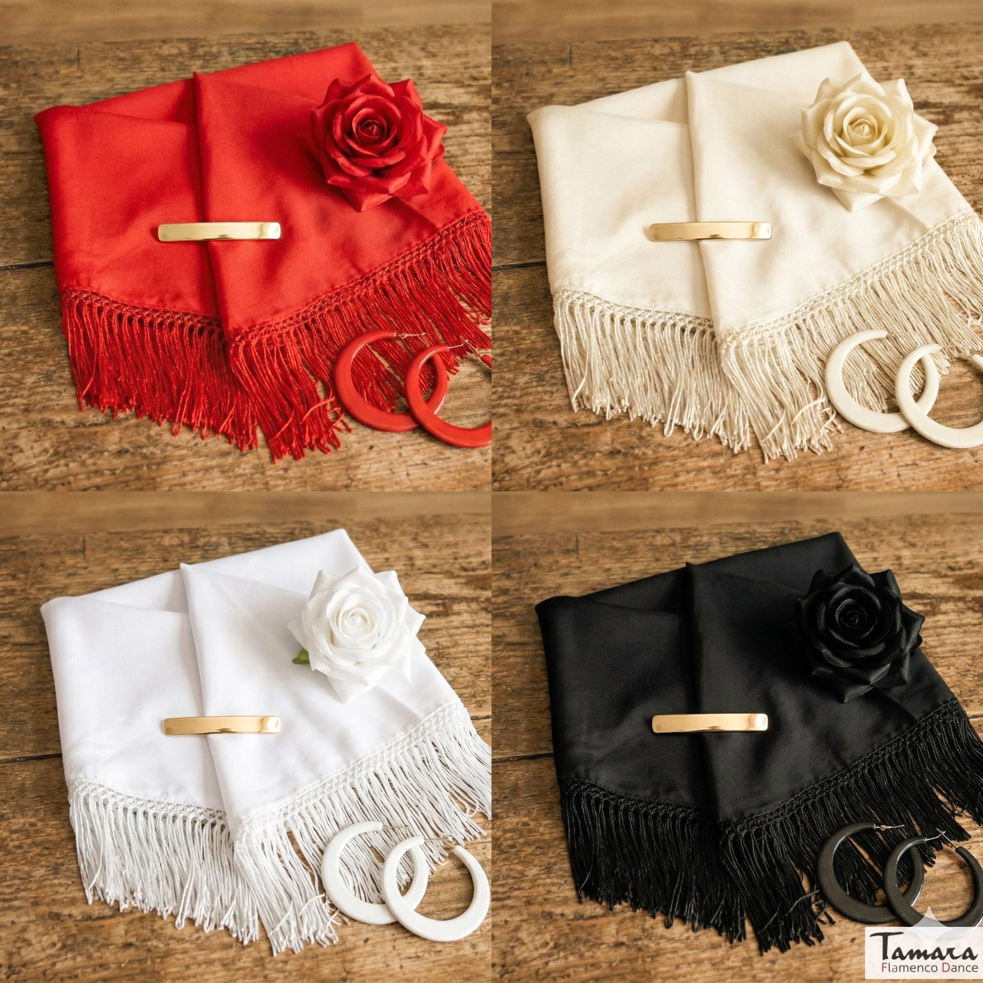 Traje de alquiler Carmela Marfil con complementos