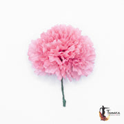 Ramillete 4 claveles Flamenca Rosa
