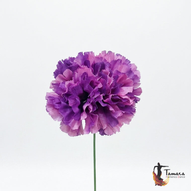 Ramillete 4 claveles Flamenca Cardenal