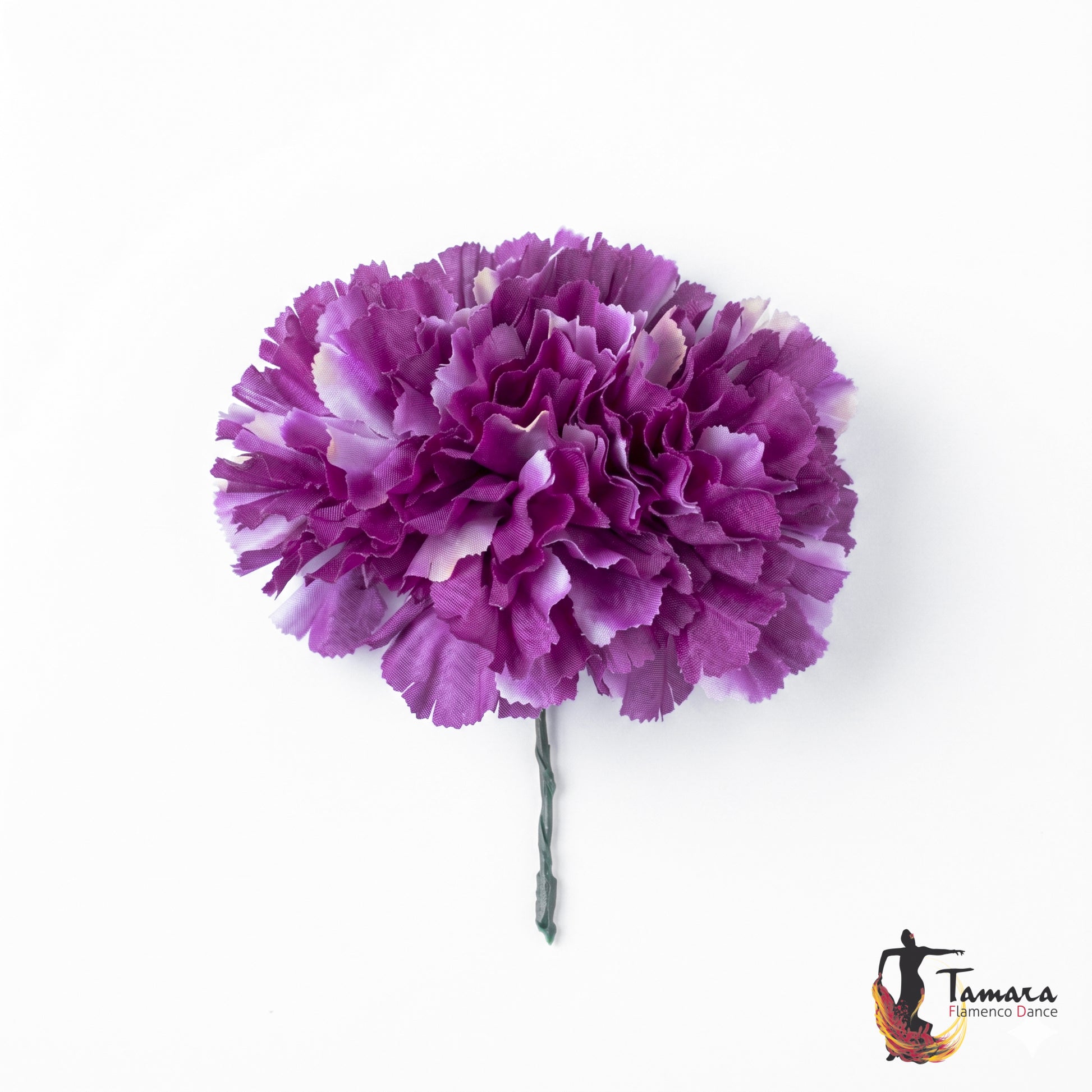 Ramillete 4 claveles Flamenca Cardenal claro