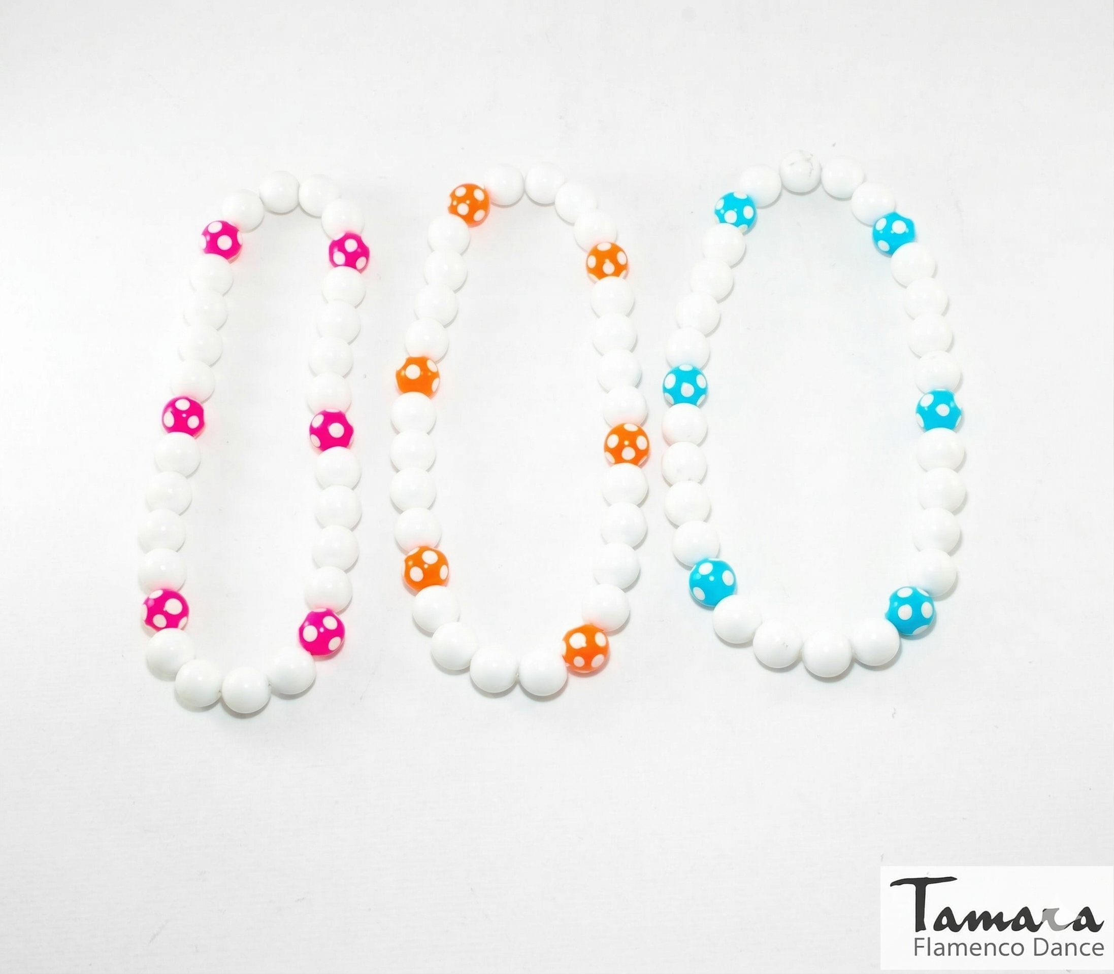 Collar Infantil Flamenca Lunares (0 a 5 años aprox)