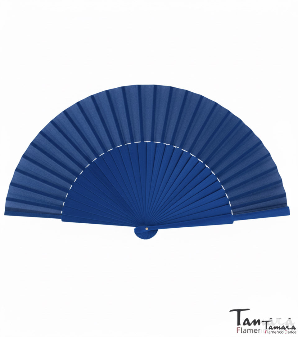 Abanico Medio Pericón (27 cm) Azul Marino
