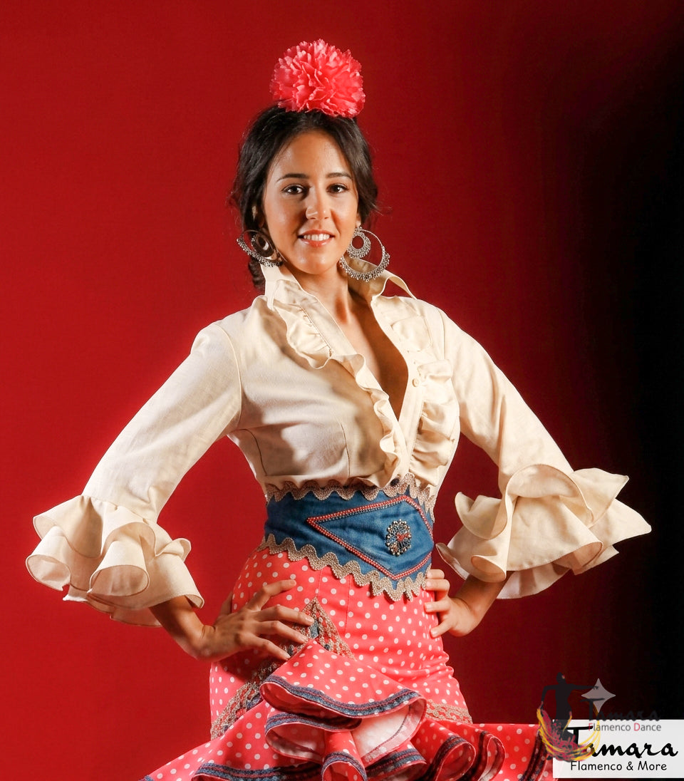 Camisa Blusa flamenca Tamara