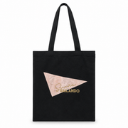 Bolso artesano Tote Bag cremallera flamenco - Sueña Bailando ( 42x34 cm)