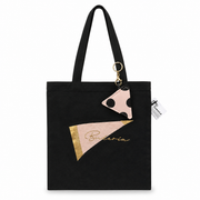 Bolso artesano Tote Bag cremallera flamenco + monedero - Buleria