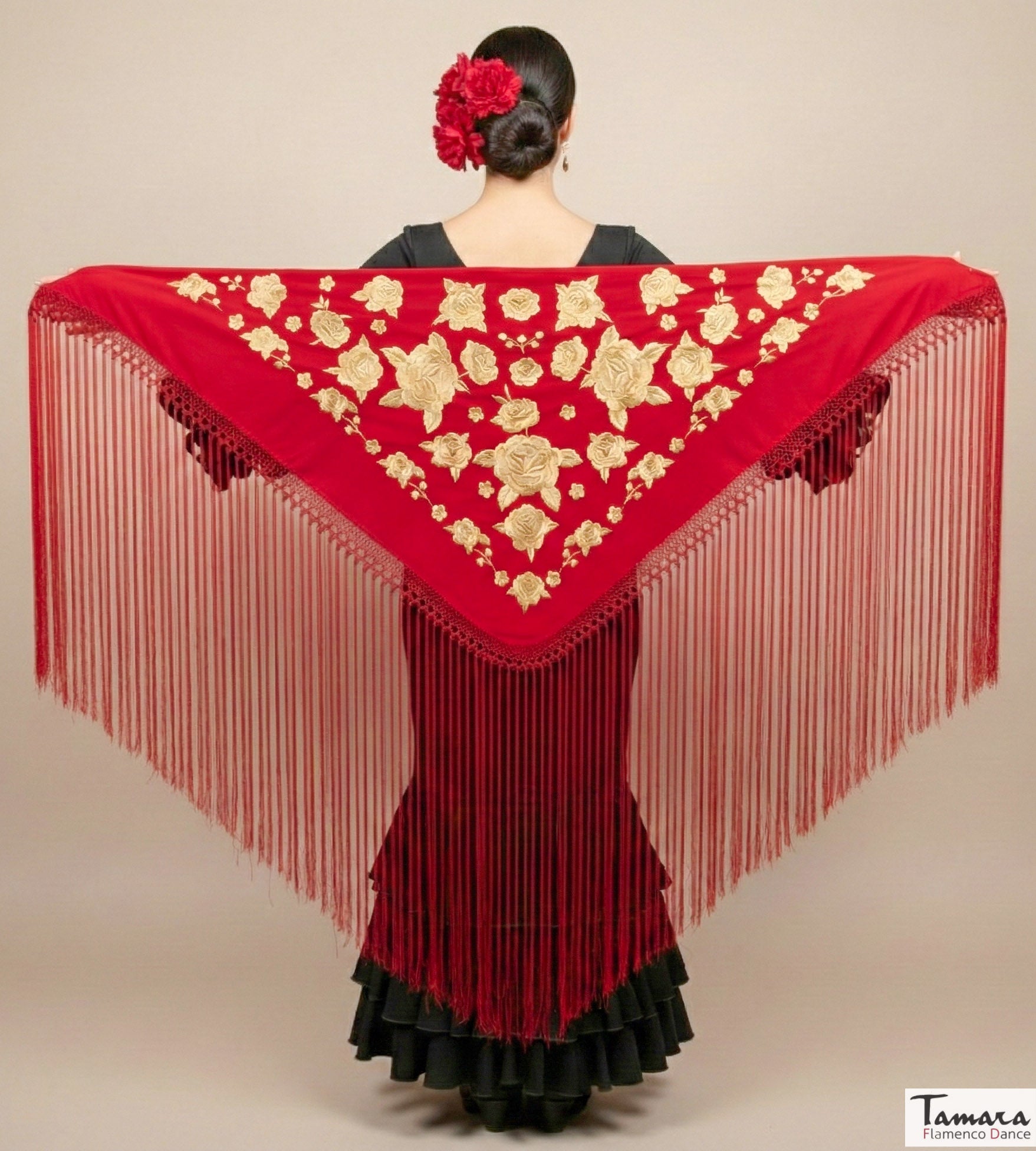 Mantoncillo Verona - Bordado Oro