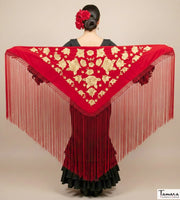 Mantoncillo Verona - Bordado Oro