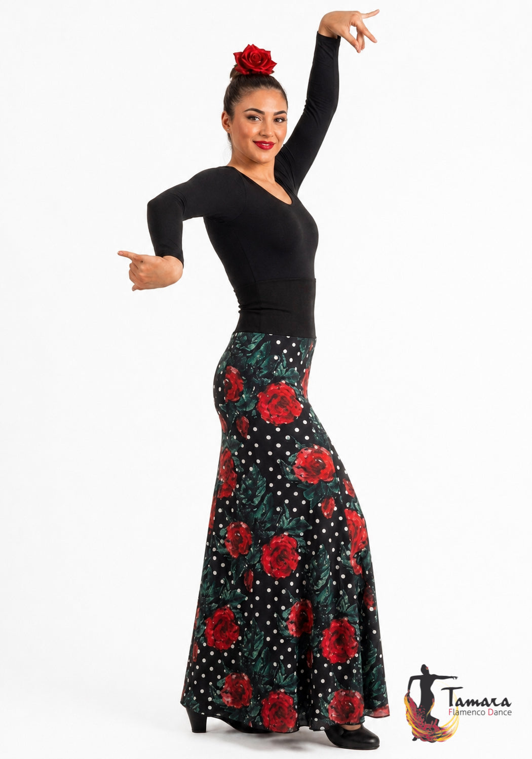 Falda flamenco Cante - Punto Elastico