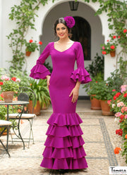 Traje de flamenca Carmela Bougambilla