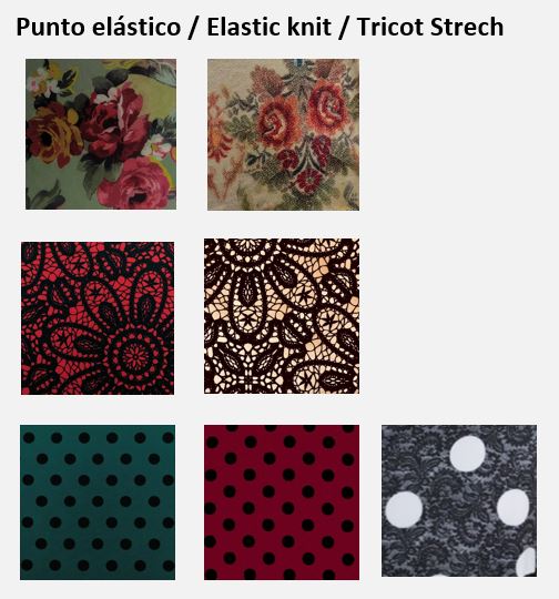 Falda flamenco Ogalla - Punto elástico Estampado