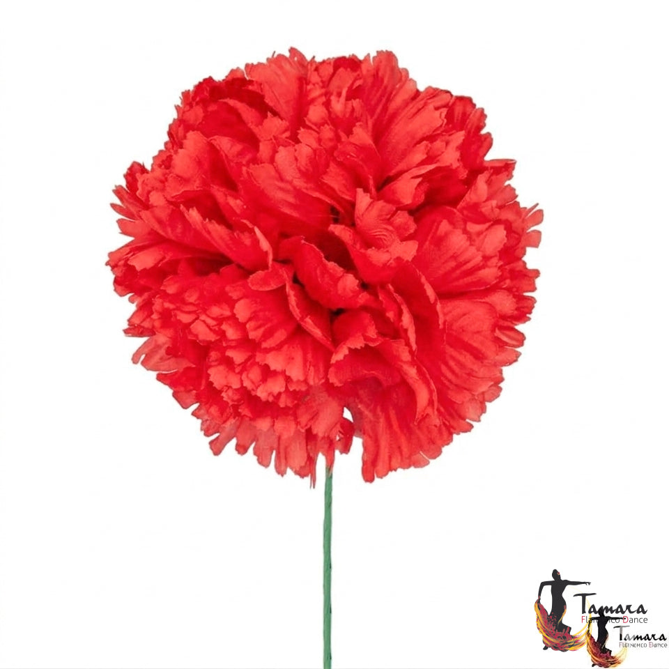 Flor Clavel Grande 15 cm