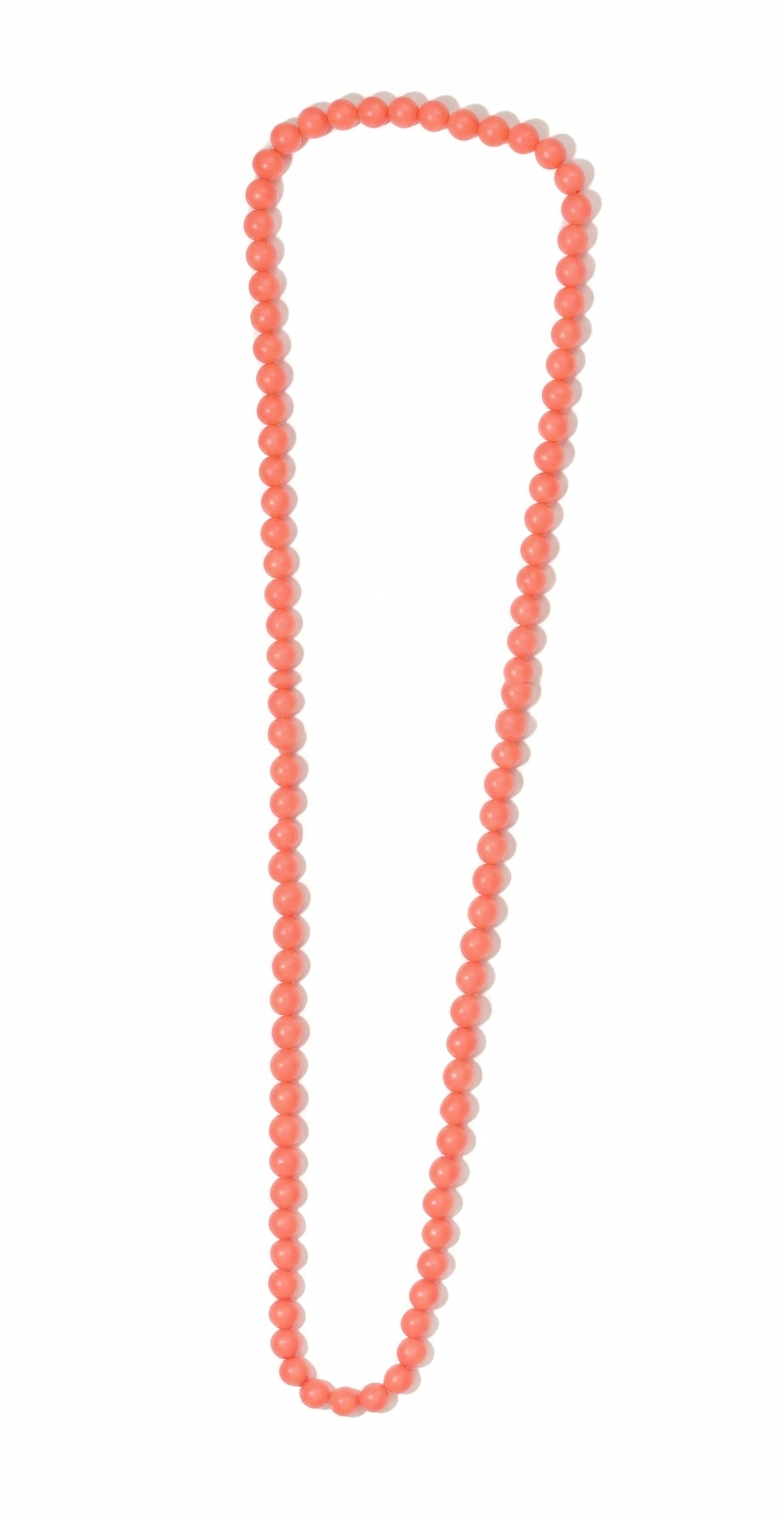 Collar flamenco Bolas Rocio Coral