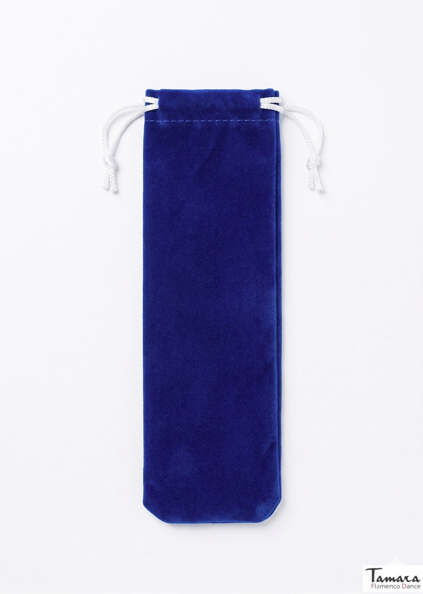 Funda Abanico Terciopelo - 23 cm Azulina