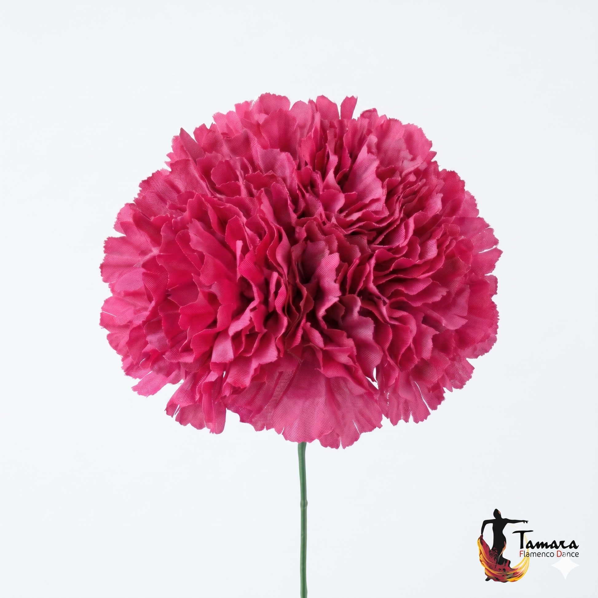 Ramillete 4 claveles Flamenca Fuxia