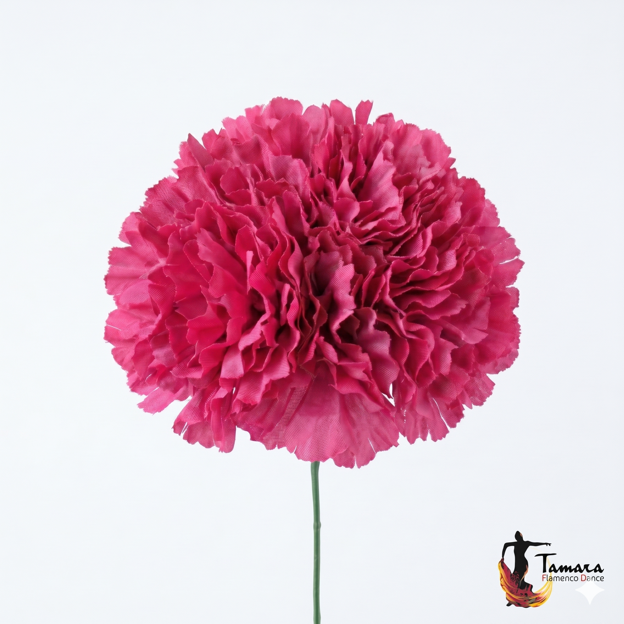 Ramillete 4 claveles Flamenca Fuxia