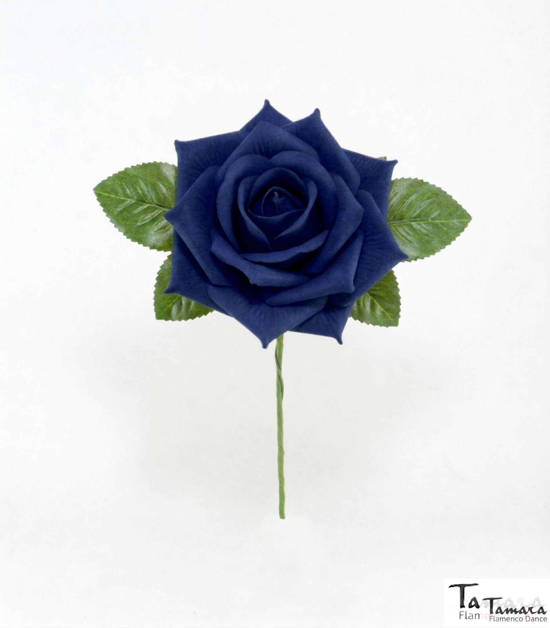 Flor Flamenca Linda - 10 cm Azul Marino