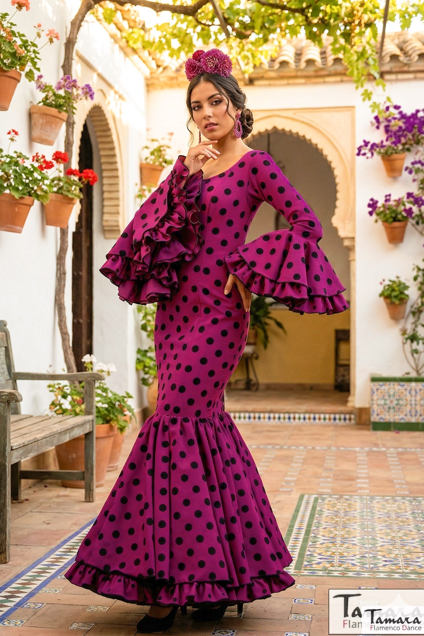 Traje de flamenca Lola