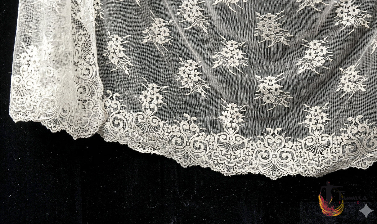 Mantilla para Novia color marfil